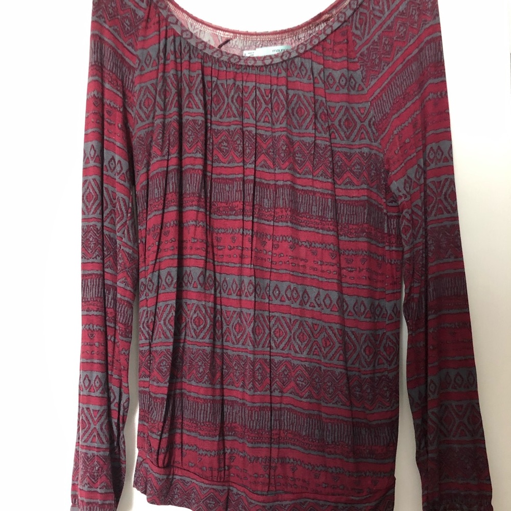 Aztec shirt, worn only once!!